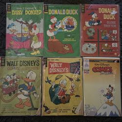 Donald Duck Comic Book Lot 