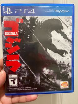 GODZILLA PS4 GAME!! Price is firm!!