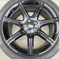 Mustang Black Rims