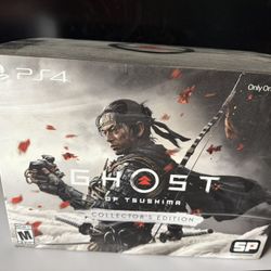 Ghost of Tsushima collectors edition ps4