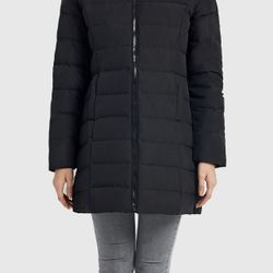 Orolay Women's Winter Down Coat Black / Xs