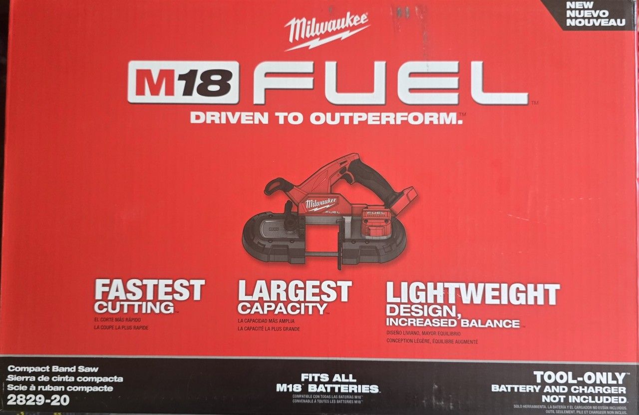 Milwaukee Cordless Compact Bandsaw 