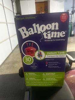 Balloon Time Helium Tank Kit