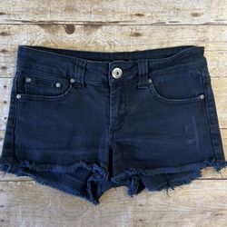 Forever21 Size 26” Black Jean Shorts