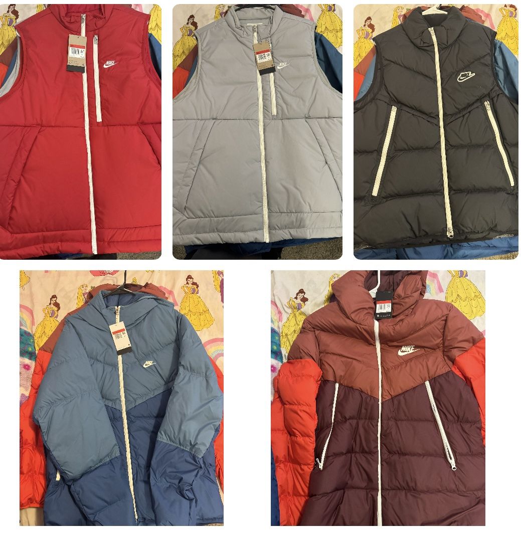 Men’s LARGE Nike Jackets/vests
