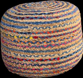 Jute Ottoman Large