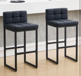 Brand New In Box Faux Leather Bar Stools