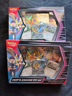 Pokemon Hop’s Zacian ex Box