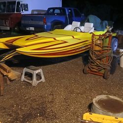 1978 21' Centurion Jet Drag Hydro