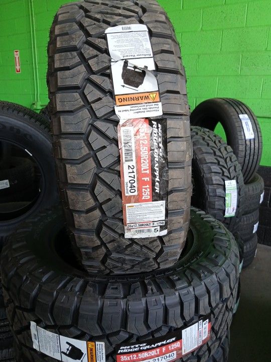 New Set Of Tifes 35 12.50 20 NITTO RIDGE GRAPPLER 
