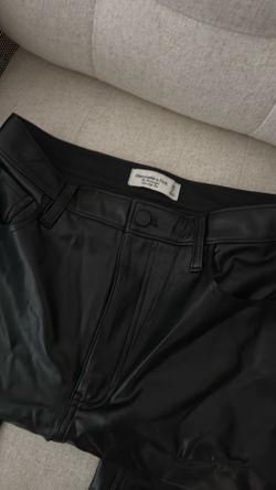 Abercrombie and fitch live curve pleather pants