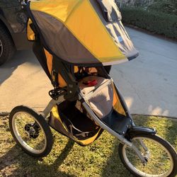 BOB Running Stroller – Fixed Front Wheel – Fair Condition