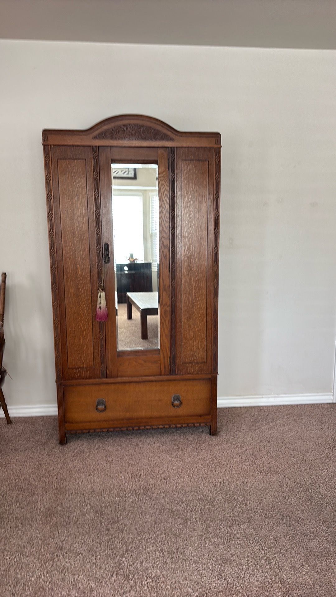 Oak armoire
