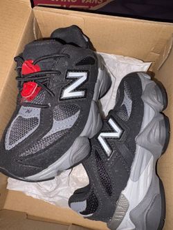 Toddler New Balance 7c Red Black Grey