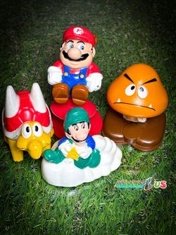 McDonald's 1989 Nintendo Super Mario Bros 3 - set of 4 (incomplete)