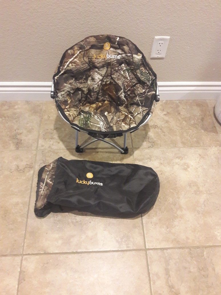 Lucky Bums Realtree Camo Kids Chair
