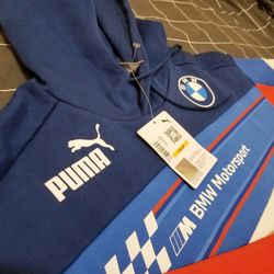 Bmw Puma Mens Hoodie Size S