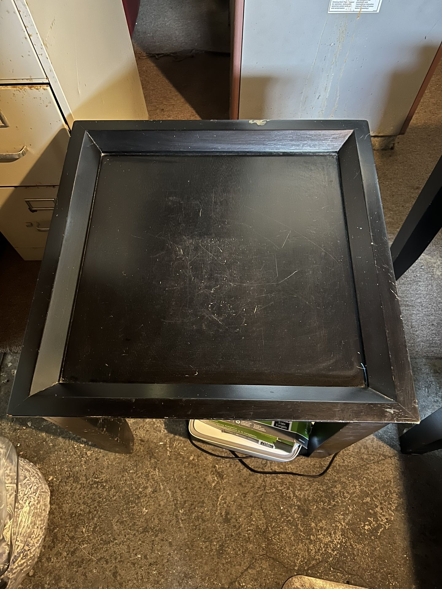 Black Table Set