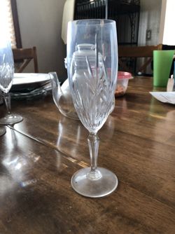 Princess house champagne glasses