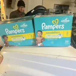 Diapers Pampers Size 2