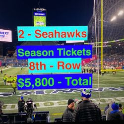 Seahawks Season Tickets