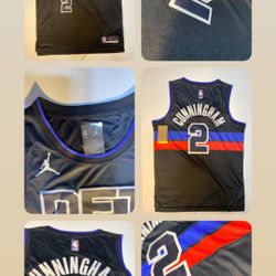 Detroit Pistons Cade Cunningham Jersey 