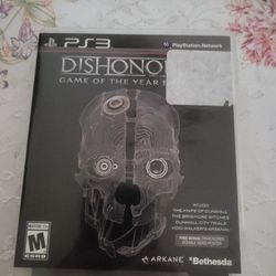 Ps3 Dishonor