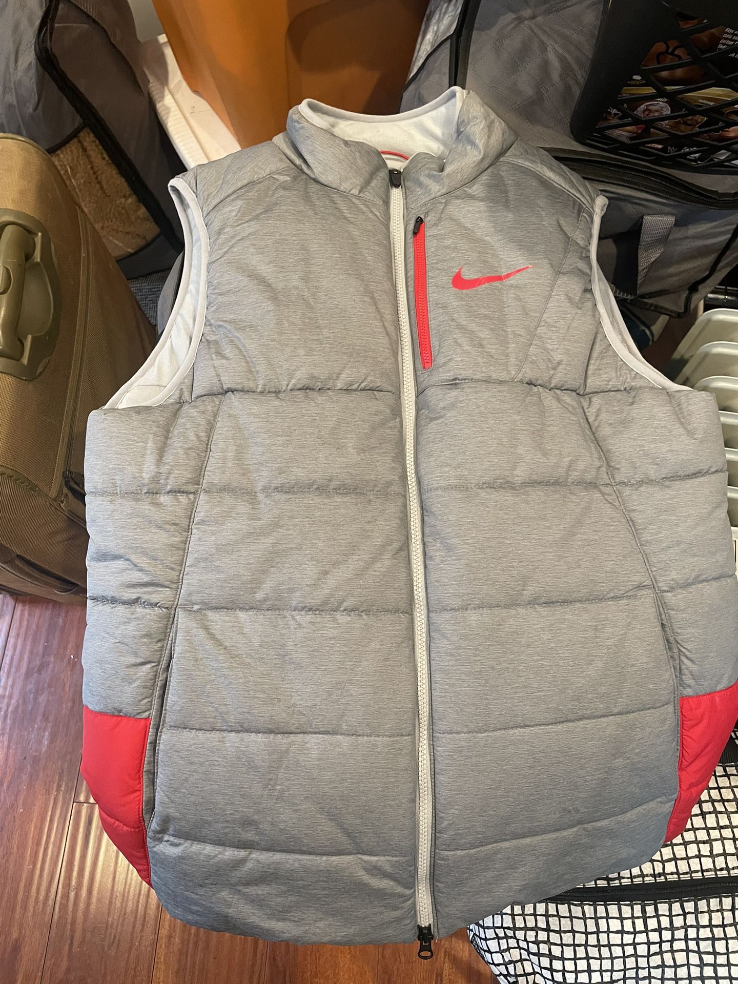 Nike Sideline Hyperwarm Therma Full ZIP Vest Large