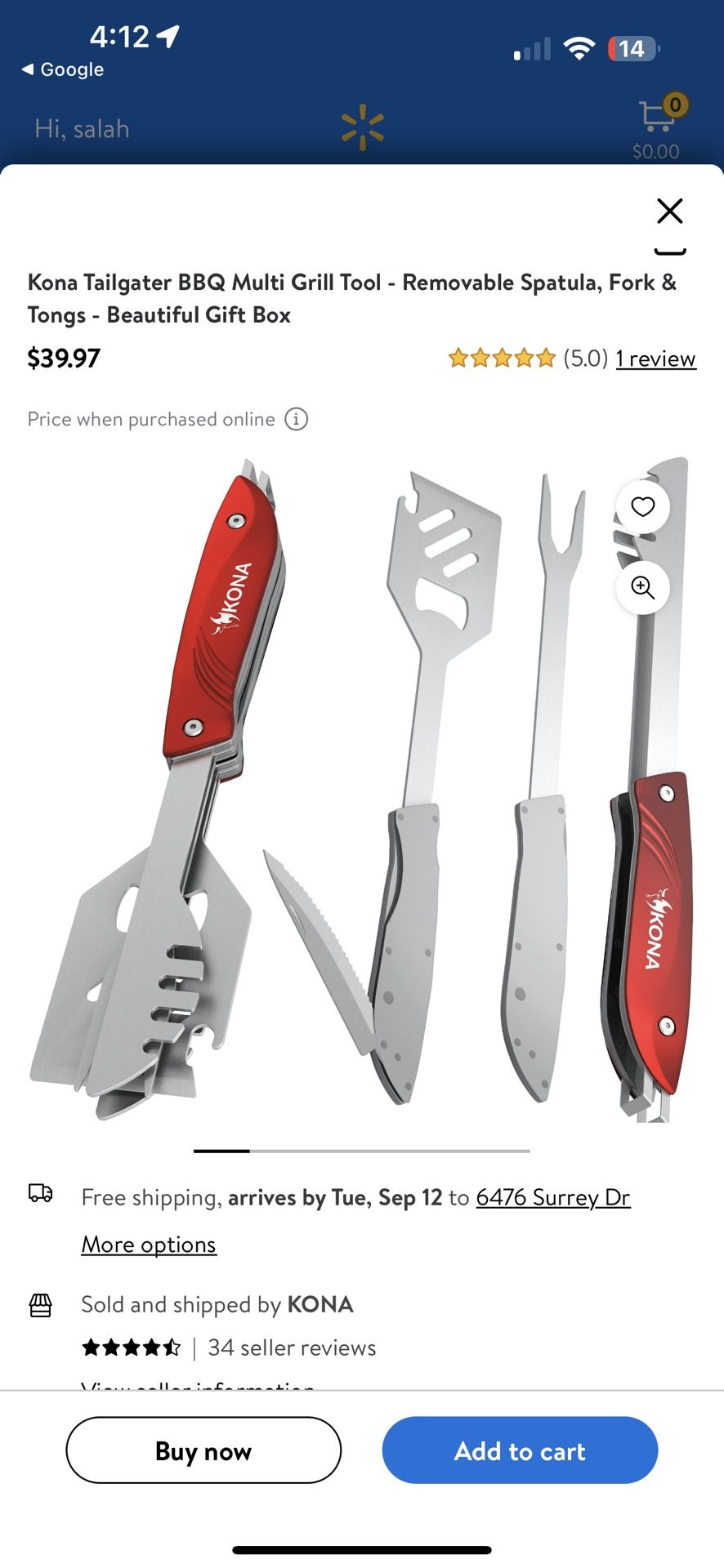 kona multi grill tool