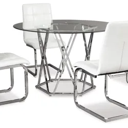 Madanere Dining Table and 4 Chairs Freshly Unboxed