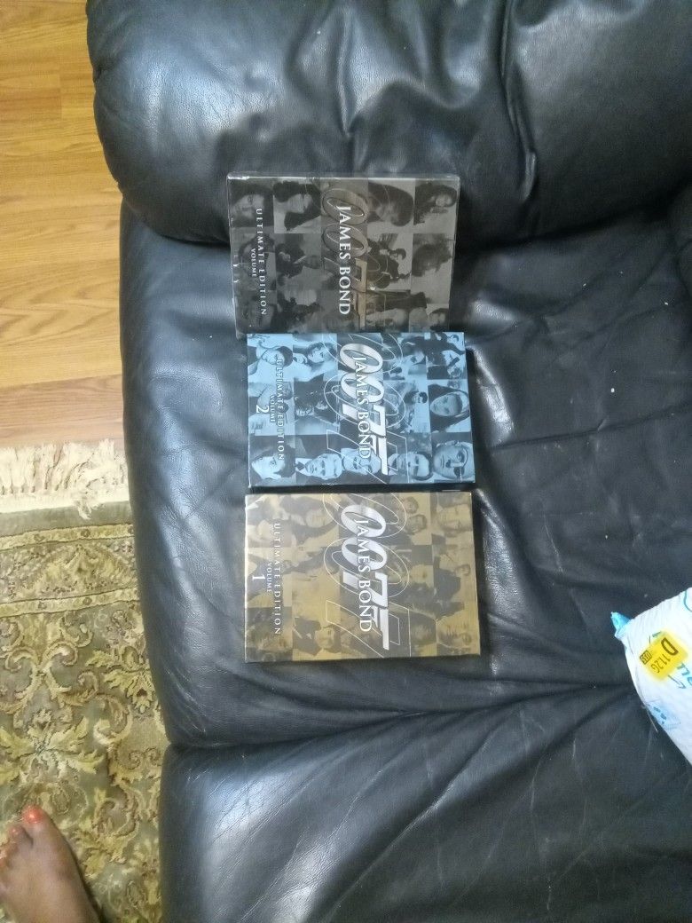 James Bond New DVDs Volume 1,2,4
