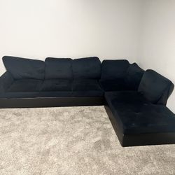 Couch Dark Blue 