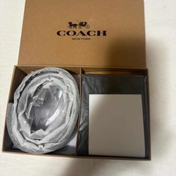 Coach Wallet And Belt