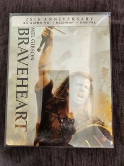 BRAVEHEART 25TH ANNIVERSARY STEELBOOK LIMITED EDITION
