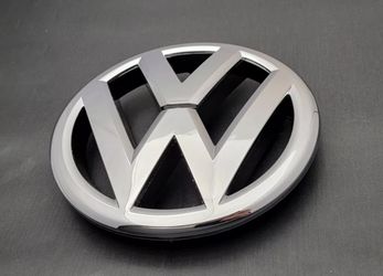 VW Emblem Jetta-Sedan 2011-14 MK6 Volkswagen Front Grille Chrome Badge Logo