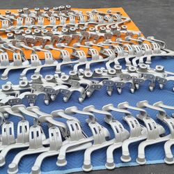 HERMAN MILLER SILVER ARMS/YOKE FOR CLASSIC AERONS ALL IN EXCELLENT CONDITION BUY A PAIR OR ALL