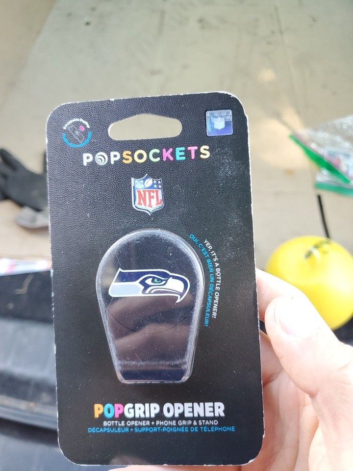Seahawks Popsocket Grip iPhone Smartphone Android Phone Holder