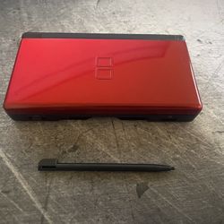 Red Crimson & Black Nintendo DS Lite