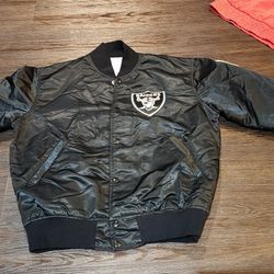 OG - Raiders Jacket.  NFL - Size Medium 