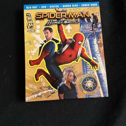 Spiderman Homecoming Box Set Blu Ray Movie 