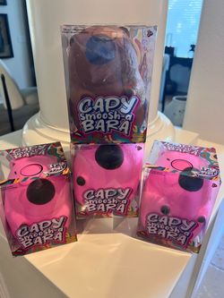 CAPY-Smoosh-a-BARA SQUISHY Back in Stock