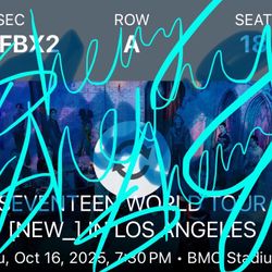 Seventeen New World Tour LA Day 1 (10/16)