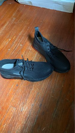 Steel toe shoes men 14