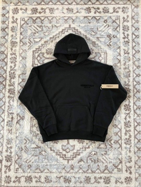 Black Essential Hoodie Authentic READ CAPTION!