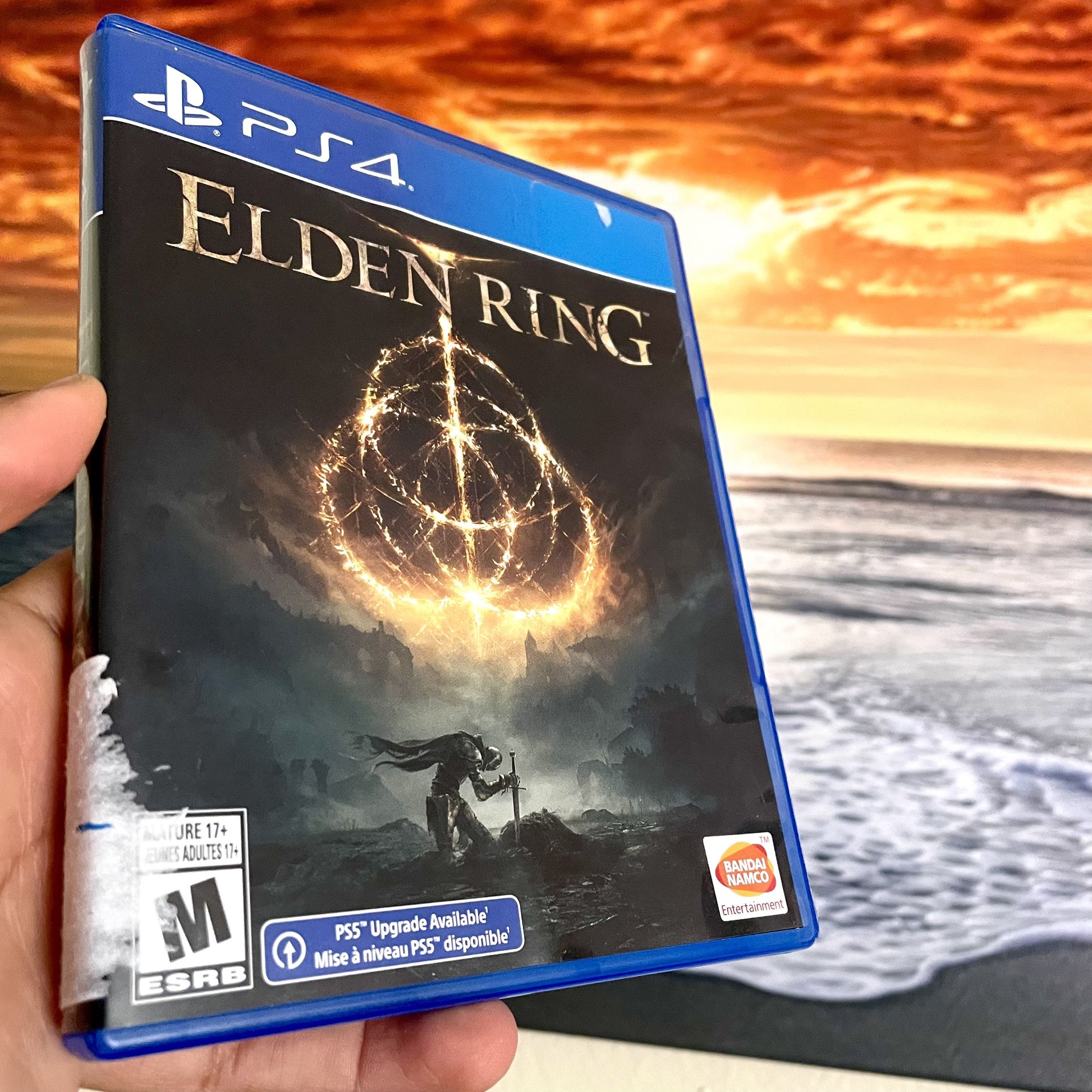 Elden Ring With ps5 Upgrade Inside Open Box Never Used