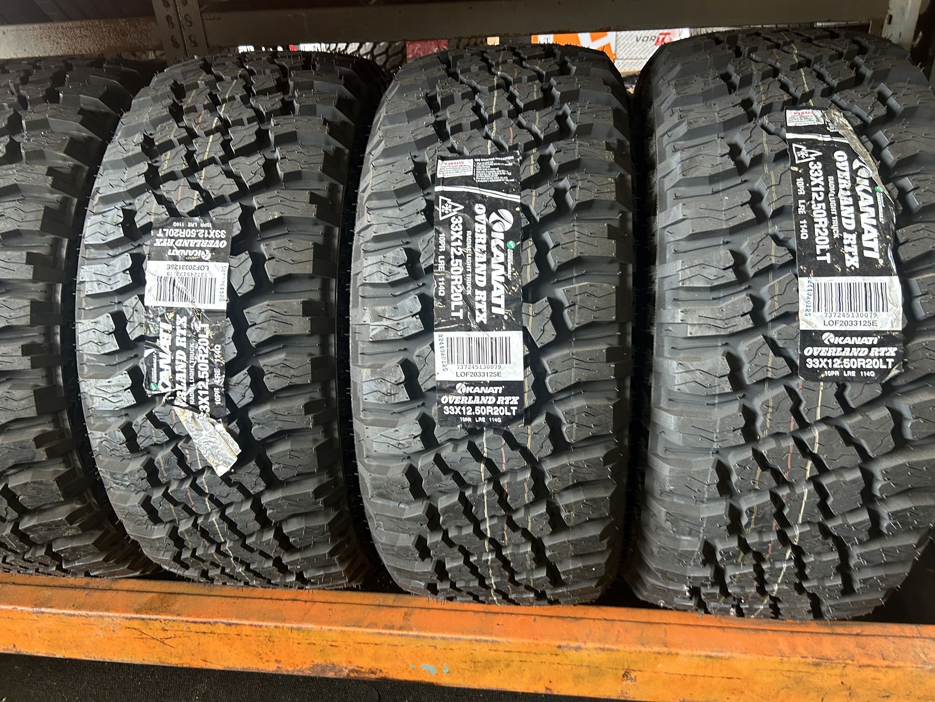 33-12.5-20 Kanati RTX $$250 Each