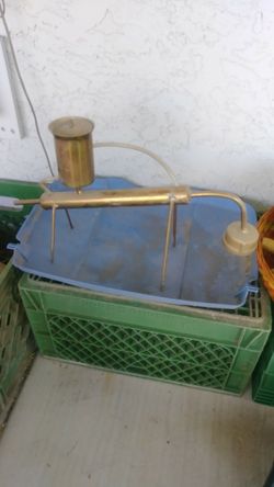 Mercury "still" gold separator