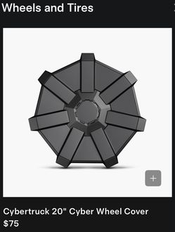 Cybertruck 20" Cyber Wheel Cover