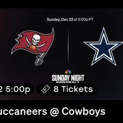 Cowboys Tickets Cosm Los Angeles DOME SEATS Vs Buccaneers 
