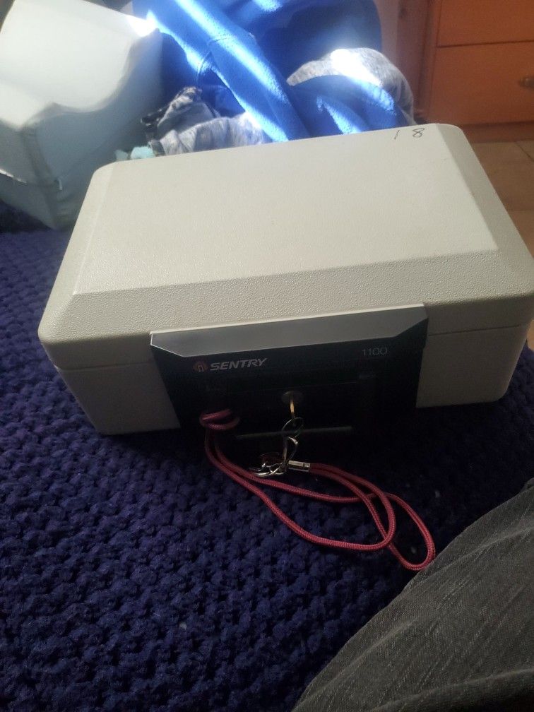 Safty Box By SENTRY 1100,ONE KEY ,I ASK $20.00